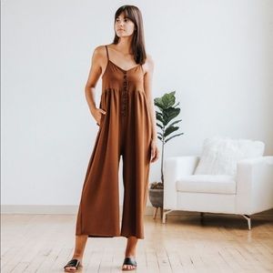 Boutique Wide Leg Jumpsuit